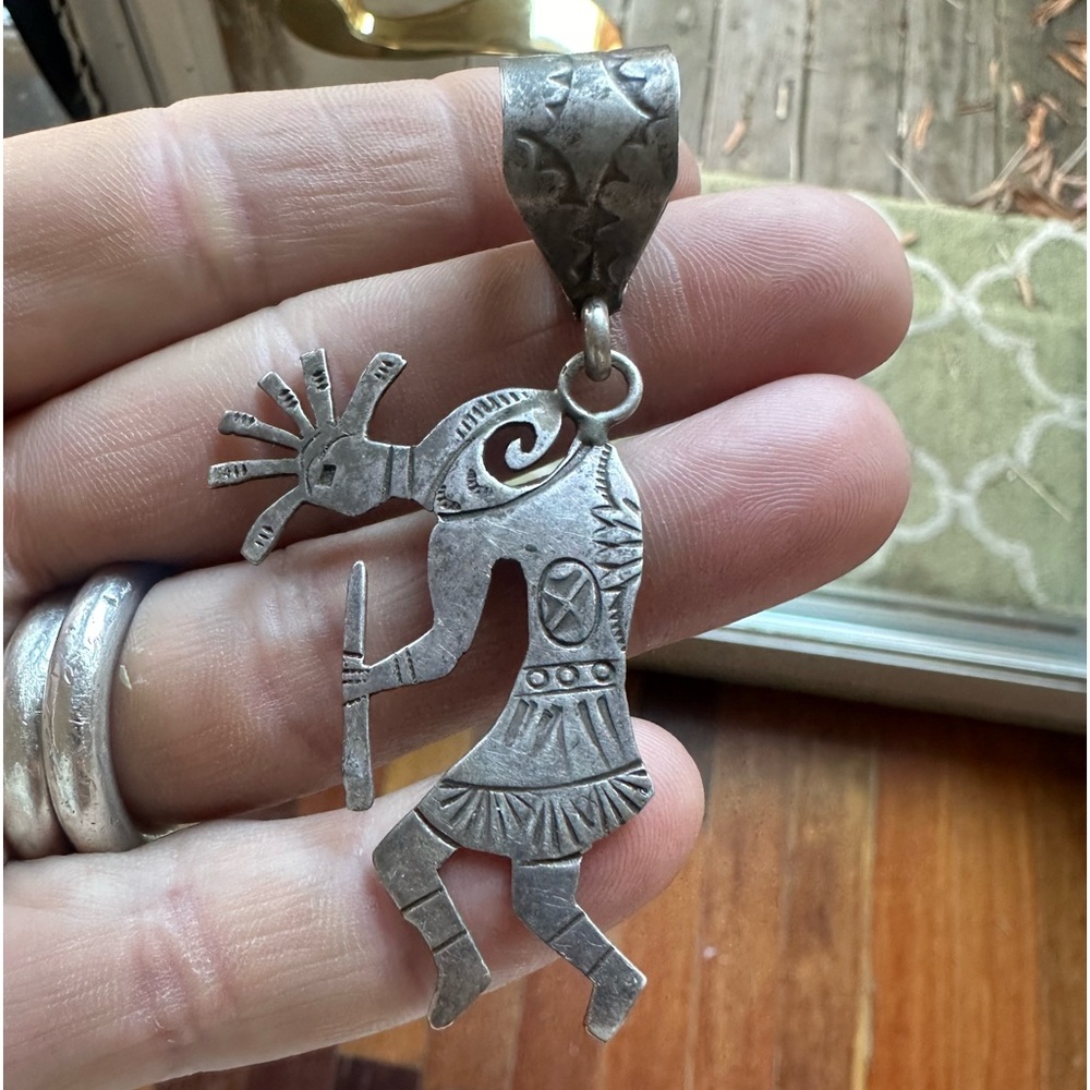 Vintage KOKOPELLI HB signed pendant